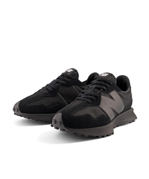 「New Balance」 ローカットスニーカー 25.0cm ブラック×ブラック メンズ_画像5
