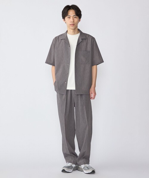 SHIPS（シップス） ワイドパンツ パンツ SHIPS:「セットアップ対応/ 撥