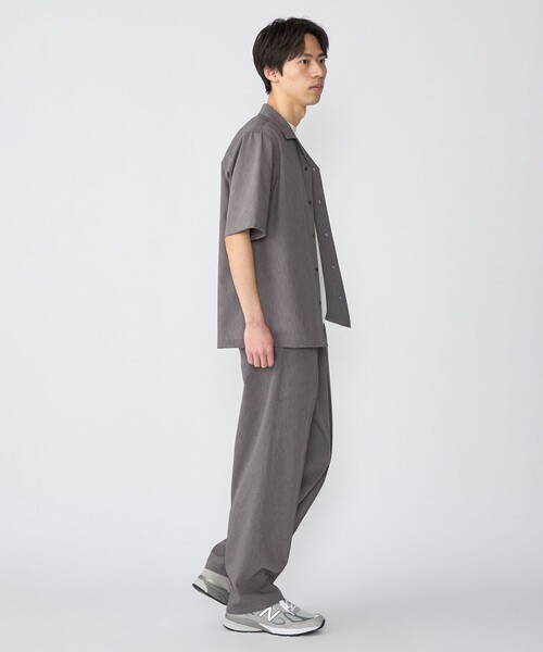 SHIPS（シップス） ワイドパンツ パンツ SHIPS:「セットアップ対応/ 撥
