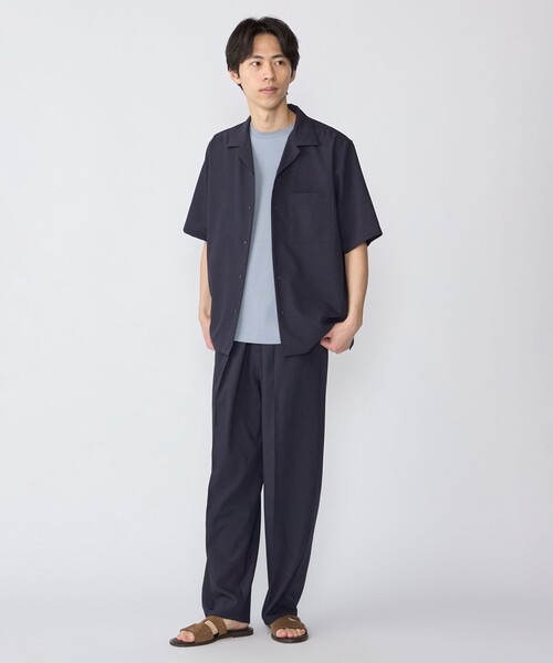SHIPS（シップス） ワイドパンツ パンツ SHIPS:「セットアップ対応/ 撥