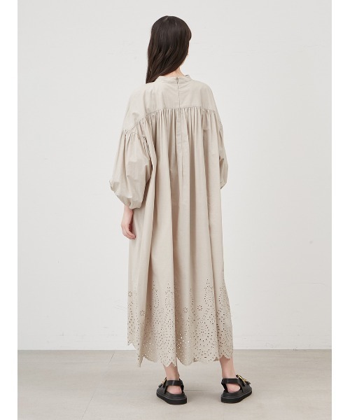 「Mila Owen」 長袖ワンピース 1 ネイビー レディース_画像5