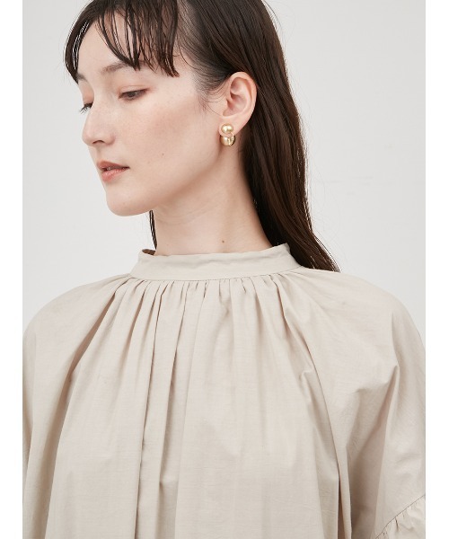 「Mila Owen」 長袖ワンピース 1 ネイビー レディース_画像7