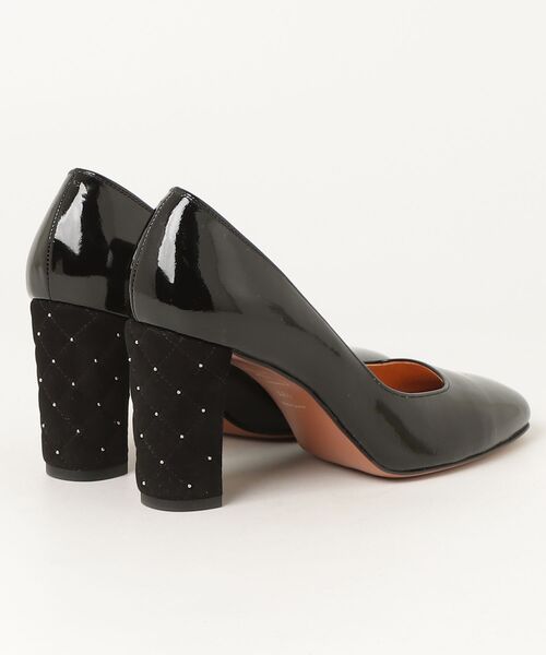 「LANVIN en Bleu」 パンプス 24.5cm ブラック レディース_画像2
