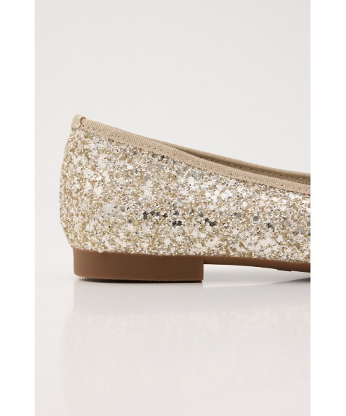 「STACCATO」 フラットパンプス 23cm ゴールド レディース_画像8