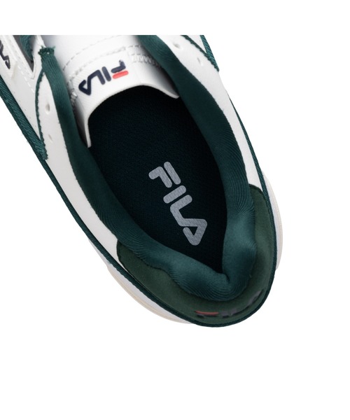 「FILA」 ローカットスニーカー 28.0cm ホワイト×グリーン レディース_画像7