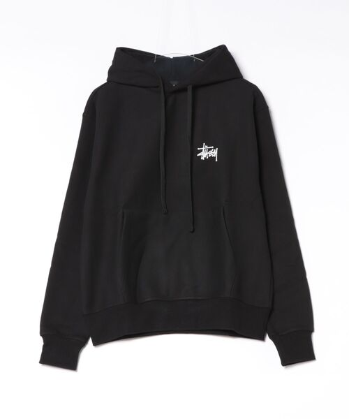STUSSY（ステューシー） パーカー 裏起毛 STUSSY BASIC LOGO PULLOVER