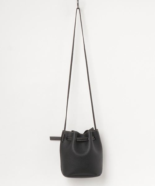 ショルダーバッグ Multi-strap mini square bag BLACK STYLEBLOCK ショルダーバッグ バッグ 巾着型ミニショルダー