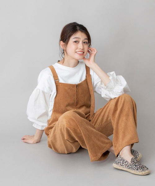 MUSE SURT コーデュロイ オーバーオール ミューズドゥドゥーズィエム