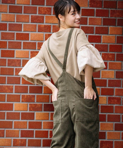 Munich サロペット オーバーオール コーデュロイ サロペット