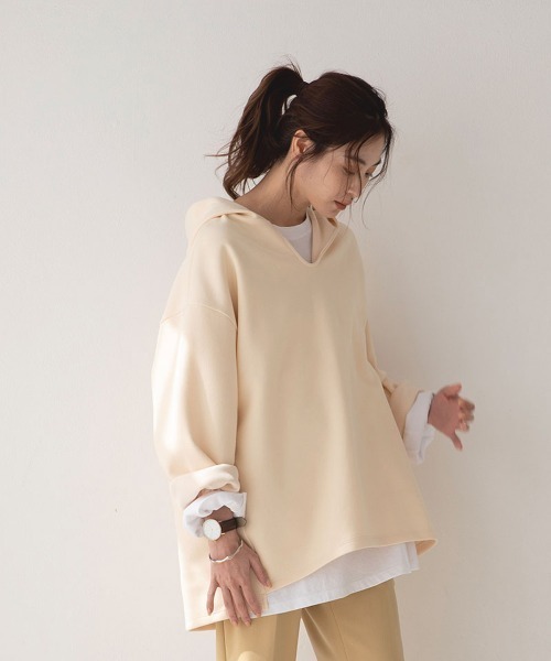 トレーナー スウェット PONTE HOODIE レディース