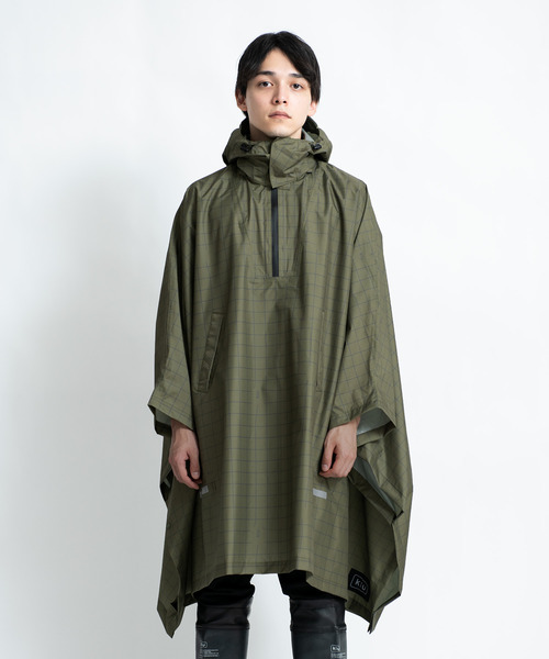 KiU（キウ） カッパ レインコート カッパ ウォータープルーフ 自転車