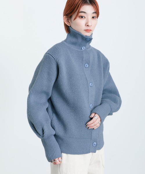 select MOCA（セレクトモカ） カーディガン 2021 AW ハイネック