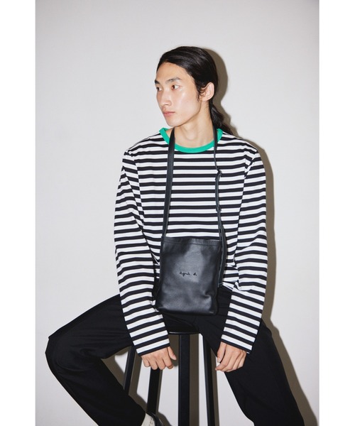 agnes b.（アニエスベー） ショルダーバッグ レザーショルダーバッグ