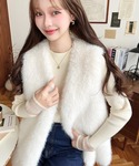 ベスト ジレ 「累計販売枚数1万枚突破!」Vネ...の詳細画像1