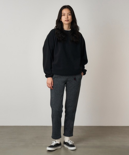 グラミチ パンツ・スカート ボンディングニットフリースウィメンズテーパードパンツ  S  CHARCOAL GRAMICCI（グラミチ） パンツ BONDING KNIT FLEECE W'S TAPERED PANT