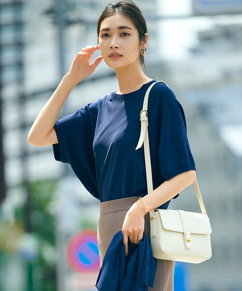 23区 ニット セーター 「洗える」レーヨンポリエステル