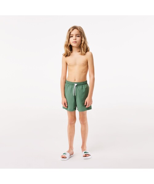 LACOSTE 水着 BOYS エッセンシャルスイムショーツ メンズ
