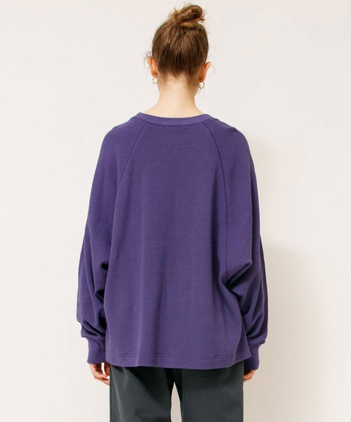 Johnbull ワッフル プルオーバー Johnbull tシャツ ワッフルドルマンプルオーバー レディース