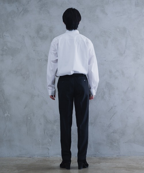 AROUND FLAVA スラックス pleats slacks / プリーツスラックス メンズ