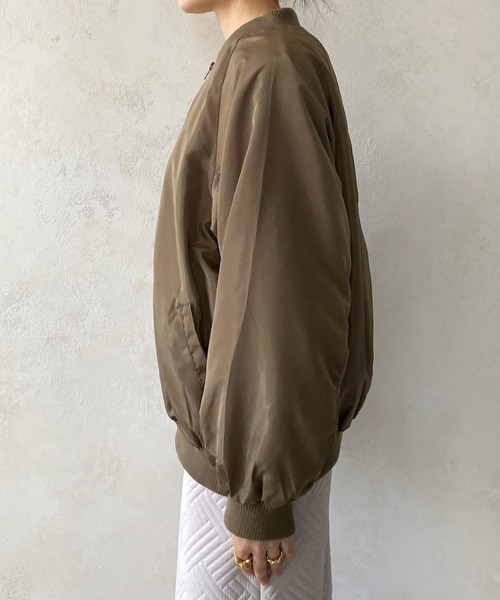 DOUDOU ロングMA-1 DouDou（ドゥドゥ）の「【WEB限定】ロングMA-1（ブルゾン）」 - WEAR