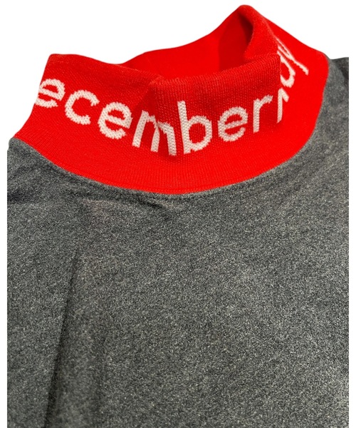 DECEMBERMAY（ディセンバーメイ） tシャツ Lit Neckwarm Inner メンズ
