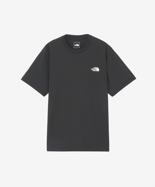 ★THE NORTH FACE 黒 Tシャツ★ THE NORTH FACE tシャツ 「THE FACE」バンダナ柄 ロゴTシャツ