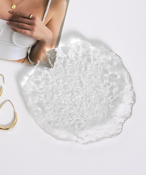 Ein（アイン） インテリア Ein/「2サイズ展開」ガラス プレート