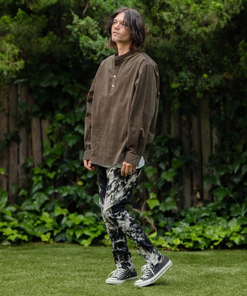 CAMBIO パンツ mp12544-Spot Dye Sweat Jodhpurs Pants