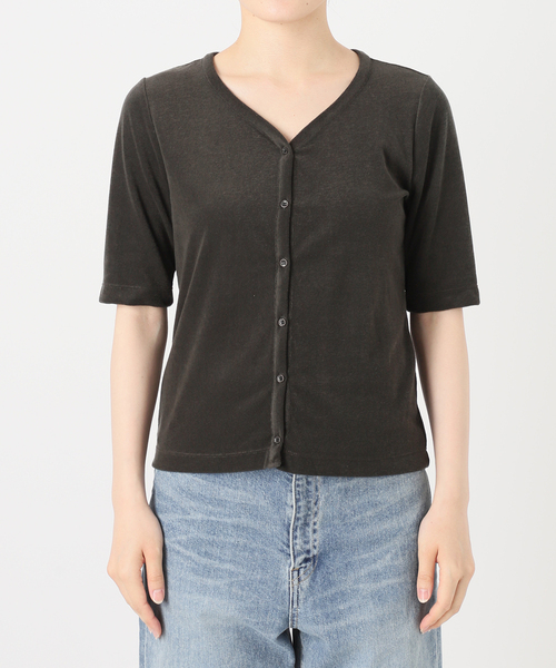 tシャツ Tシャツ oll×FRAMeWORK pile layered Tシャツ レディース 