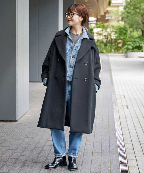 【新品タグ付き】SPICK AND SPAN 　ピーコート М Spick & Span - スピックアンドスパン☆オーバーコートの通販 by