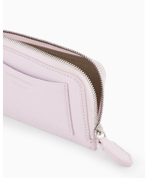 【関税込】EMPORIO ARMANI アルマーニ ロゴ ジップ カードケース 関税込】EMPORIO ARMANI アルマーニ ロゴ ジップ カードケース