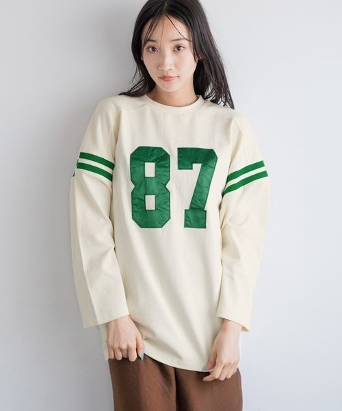 LOWRYS FARM（ローリーズファーム） tシャツ ナンバリング8S 144617