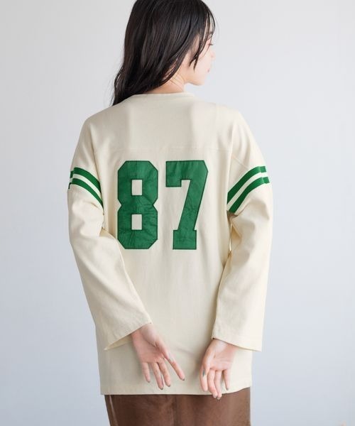 LOWRYS FARM（ローリーズファーム） tシャツ ナンバリング8S 144617