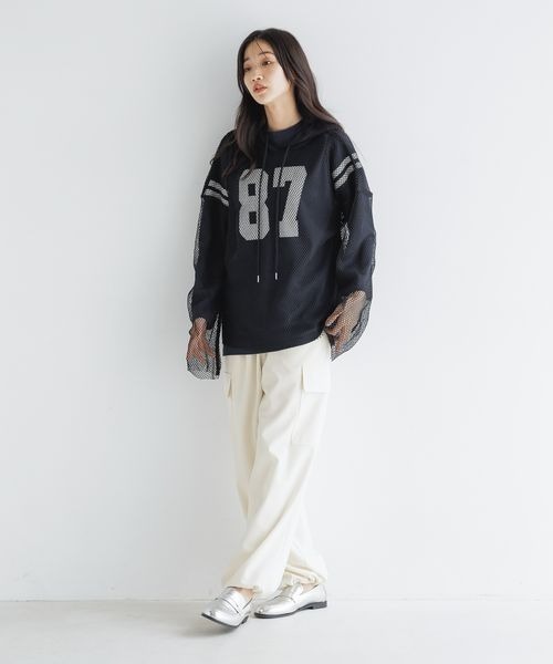 LOWRYS FARM（ローリーズファーム） tシャツ ナンバリング8S 144617