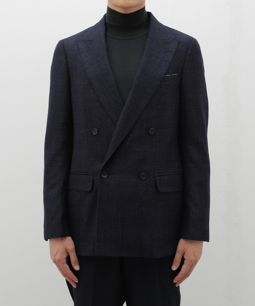 EDIFICE テーラードジャケット　ロロピアーナ製 EDIFICE ジャケット テーラードジャケット Loro Piana Fabric D