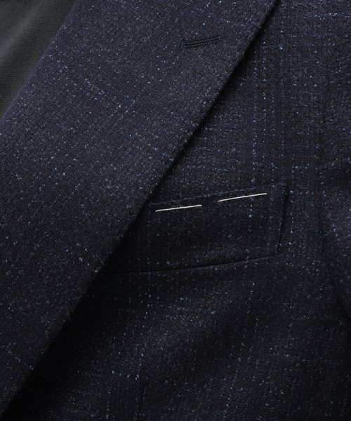 【Loro Piana Fabric】Edifice/ダブルブレスト ジャケット EDIFICE（エディフィス） ジャケット テーラードジャケット Loro Piana