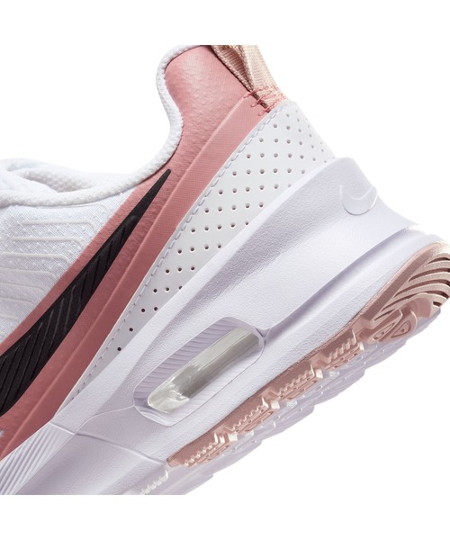 NIKE ナイキ スニーカー レディース 24.5 ピンク系 軽量 店頭