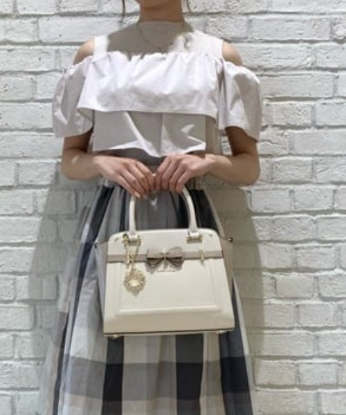 Samantha Vega（サマンサベガ） ハンドバッグ バイカラーアクセント