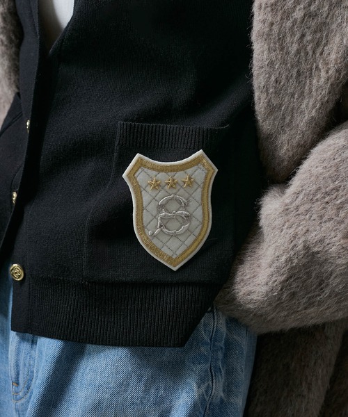SALON adam et rope'（サロン アダム エ ロペ） ブローチ 刺繍ワッペン