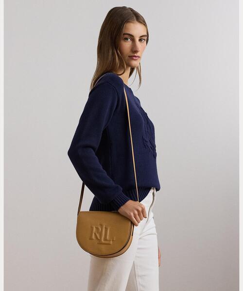 POLO RALPH LAUREN ウィトリー ミディアム クロスボディバッグ LAUREN RALPH ショルダーバッグ バッグ レザー ミディアム