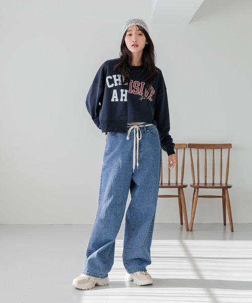 ひいさん LOWRYS FARM（ローリーズファーム） ジーンズ デニム デニムパンツ