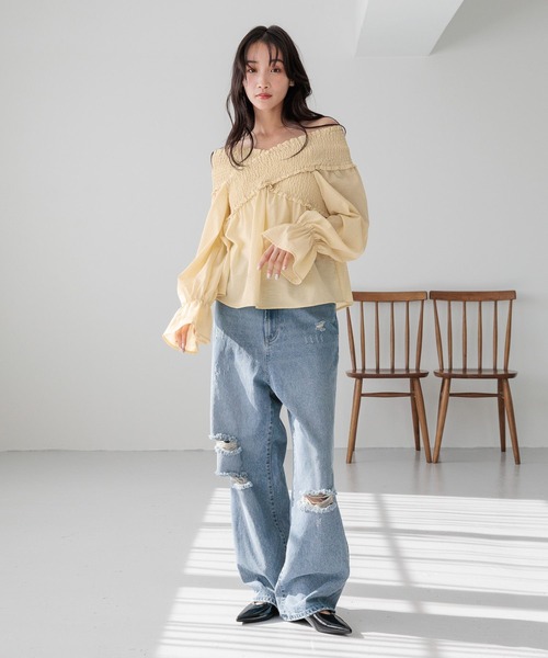 ひいさん LOWRYS FARM（ローリーズファーム） ジーンズ デニム デニムパンツ