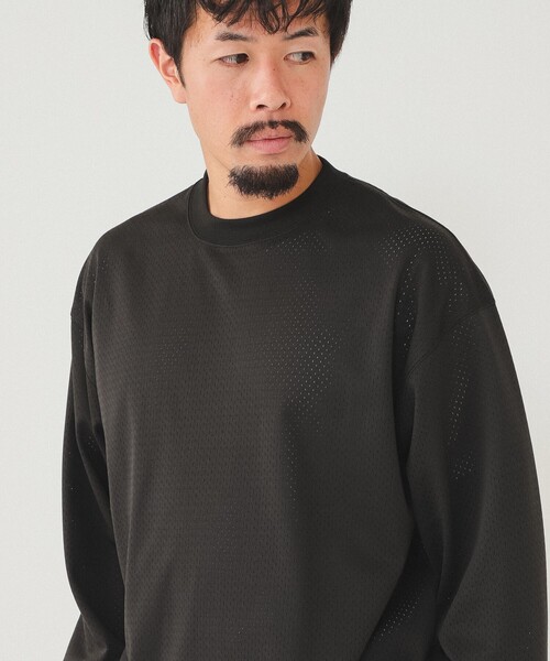 Champion tシャツ 「別注」Champion / メッシュ ロングスリーブ