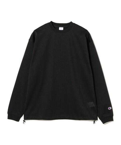 VENEX ブラック ロングスリーブ Tシャツ メッシュ VENEX ブラック ロングスリーブ Tシャツ メッシュ ベネクス