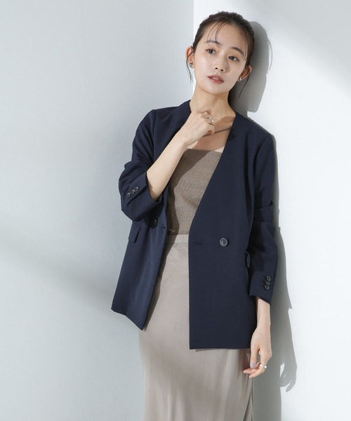 NANO universe（ナノ・ユニバース） ジャケット テーラードジャケット