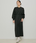 ワンピース 「サステナブル」フォルムニットワンピースの詳細画像2
