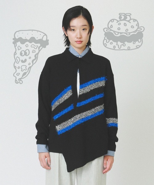 ニット セーター 「soduk」dazzling knit pullover レディース