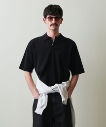 ポロシャツ 「Steven Alan」 ハイツイスト ショートスリーブ ポロシャツ  LOOSE メンズ｜ZOZOTOWN Yahoo!店
