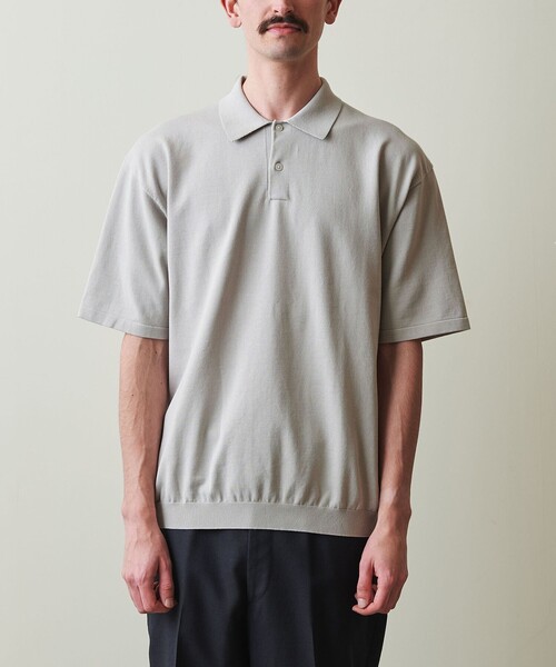 （即発送！）＜Steven Alan＞ ハイツイスト ポロシャツ STEVEN ALAN ポロシャツ 「Steven Alan」 ハイツイスト ショート
