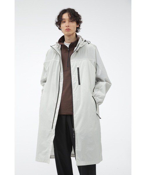 マーガレットハウエル 麻100% ホワイト　ジャケット　コート MARGARET HOWELL（マーガレットハウエル） ナイロンジャケット STRETCH